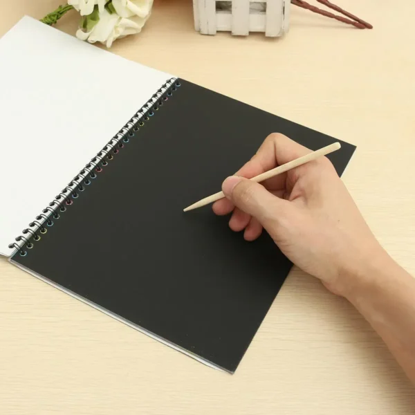 5-Pack Magic Scratch Art Notebooks for Kids - Image 6