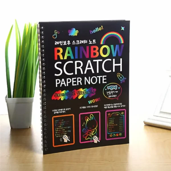 5-Pack Magic Scratch Art Notebooks for Kids - Image 5