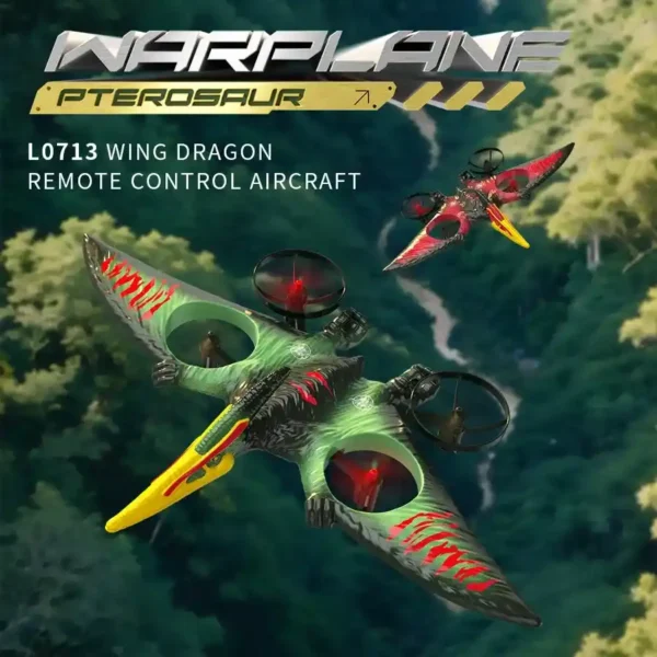 HW Wing Dragon Mini RC Airplane Ready-to-Fly Fun for Beginners!