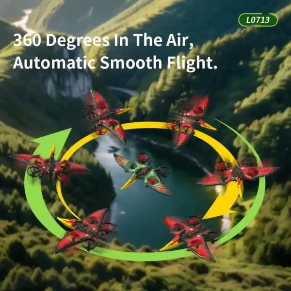HW Wing RED Dragon Mini RC Airplane: Ready-to-Fly Fun for Beginners! - Image 7
