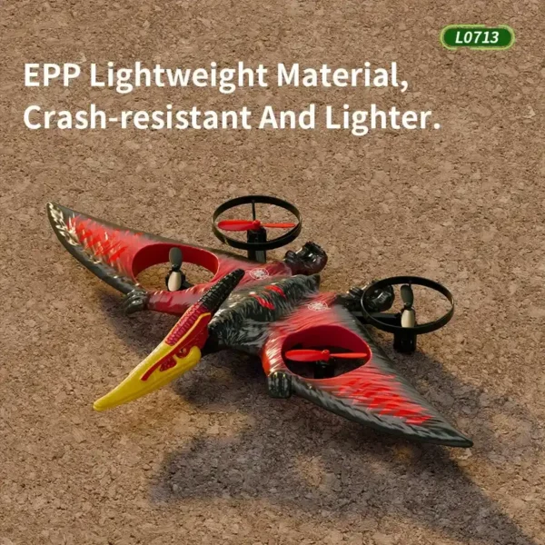 HW Wing RED Dragon Mini RC Airplane Ready-to-Fly Fun for Beginners!
