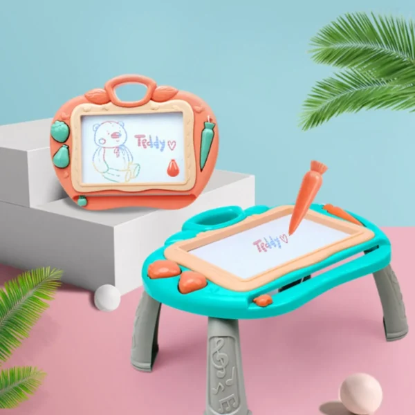 Magnetic Drawing Board Color Pad Kids Multi-functional Writing Table Graffiti Painting Toys for Children Gifts