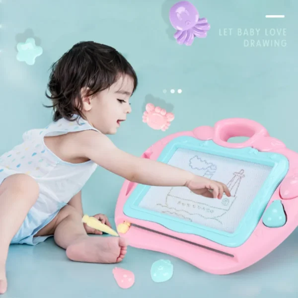 Magnetic Drawing Board Color Pad Kids Multi-functional Writing Table Graffiti Painting Toys for Children Gifts