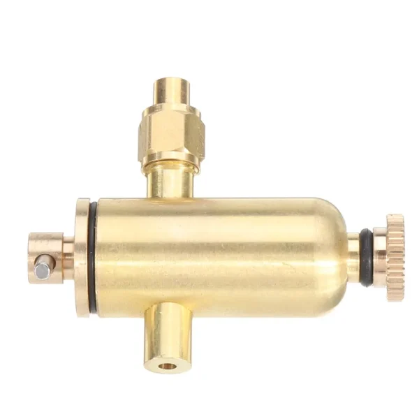 Steam Engine P9 Displacement Oiler Lubricator Steam Engine Switch - Gold