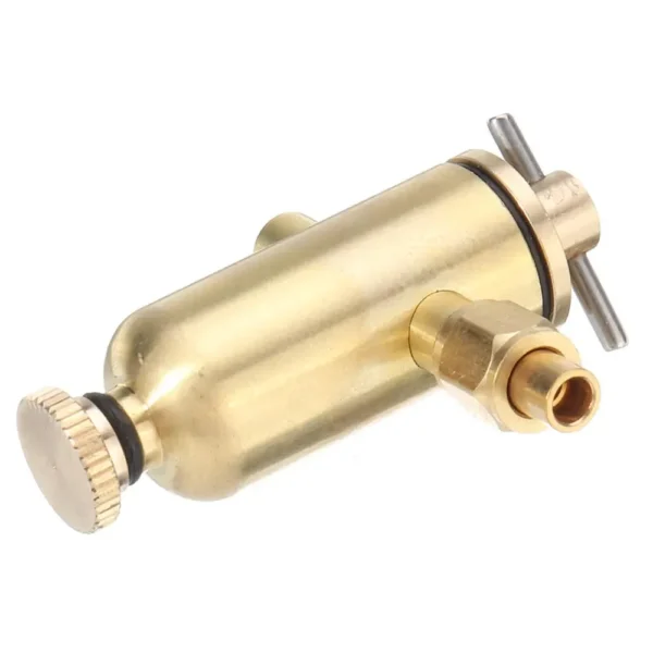 Steam Engine P9 Displacement Oiler Lubricator Steam Engine Switch - Gold